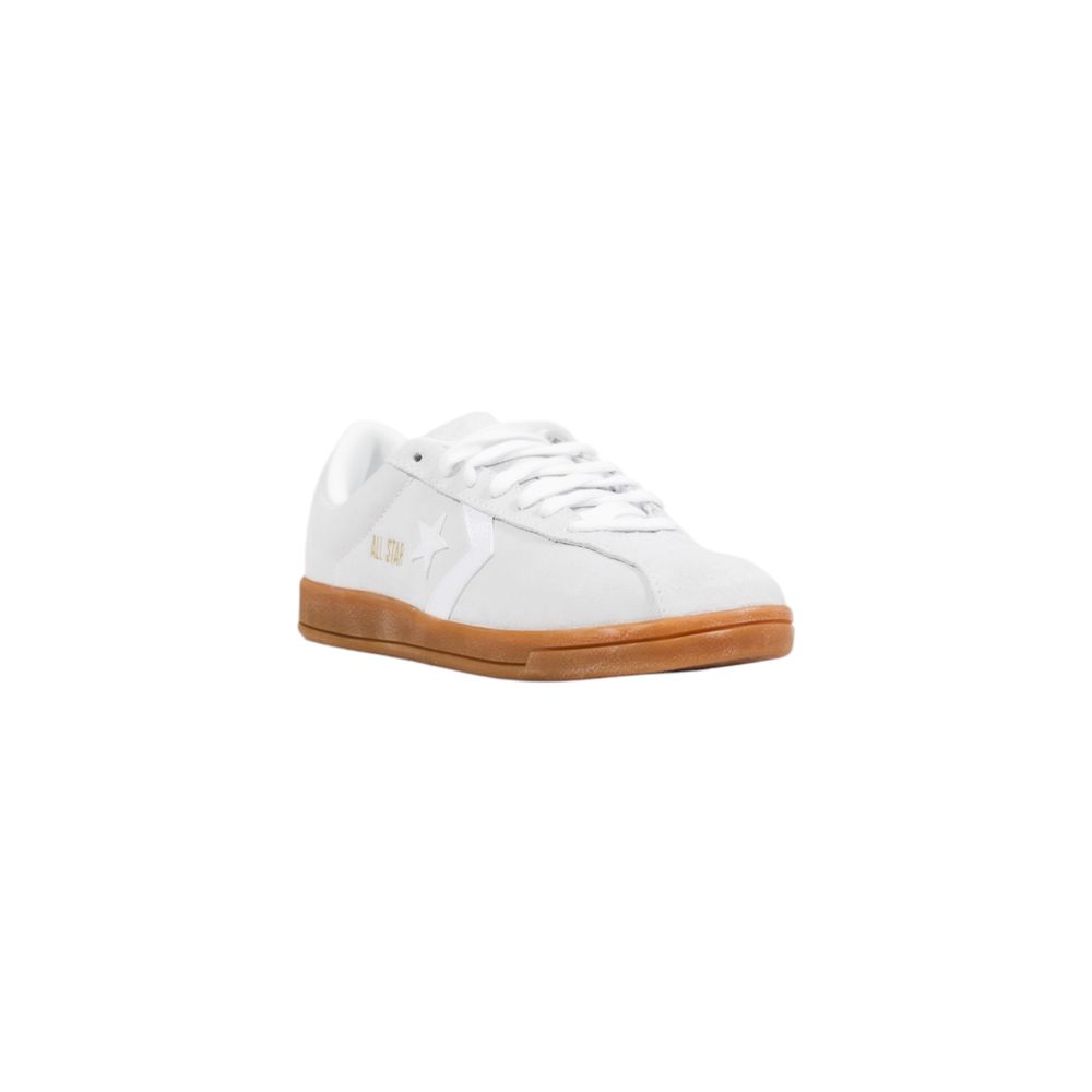 Converse White Leather Low Top Sneakers