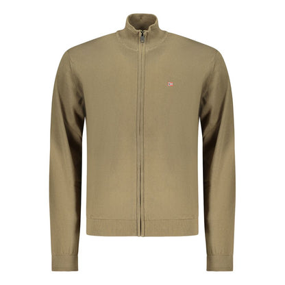 Napapijri Verde Cotton Men Cardigan
