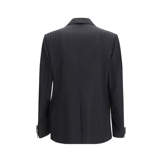 Dolce & Gabbana Black Wool Oves Aries Blazer