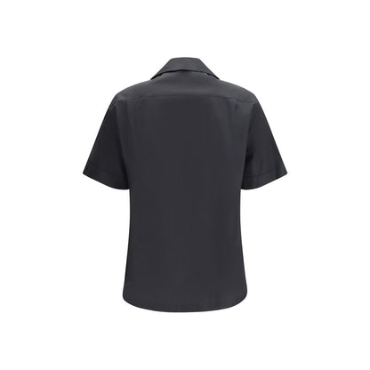 Dolce & Gabbana Black Cotton Shortsleeve Shirt