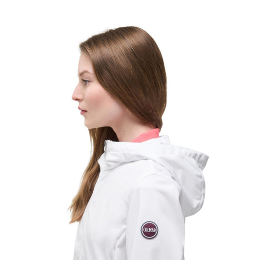 Colmar Originals White Polyester Shell Jacket