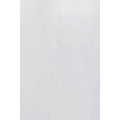 Sacai White Cotton T-Shirt