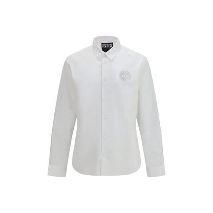 Versace Jeans White Cotton Dress Shirt