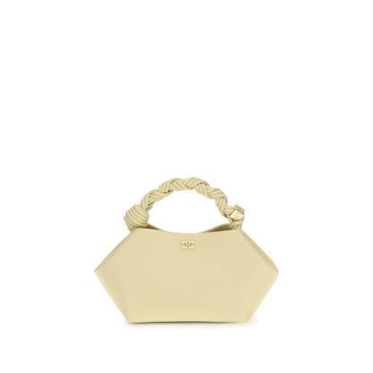 Ganni Bicolor Recycled Leather Handbag