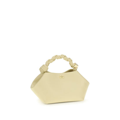 Ganni Bicolor Recycled Leather Handbag