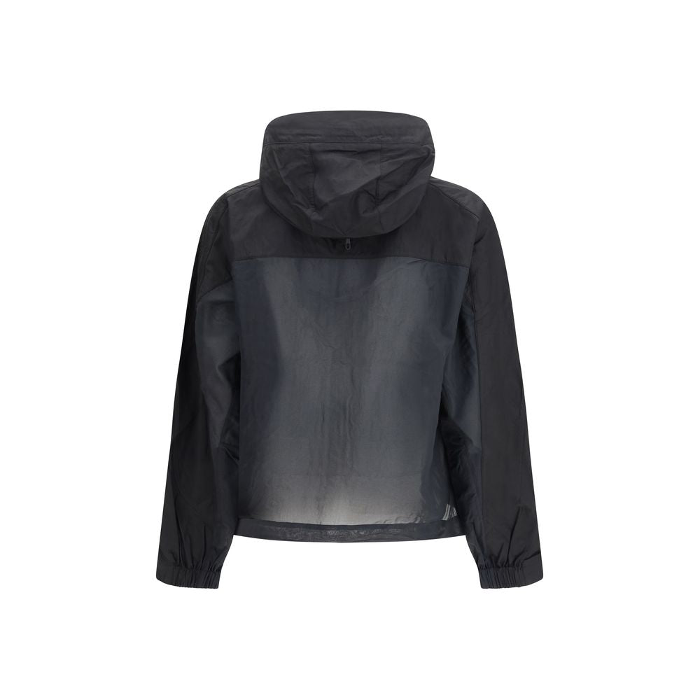 Y-3 Black Cotton Shell Jacket