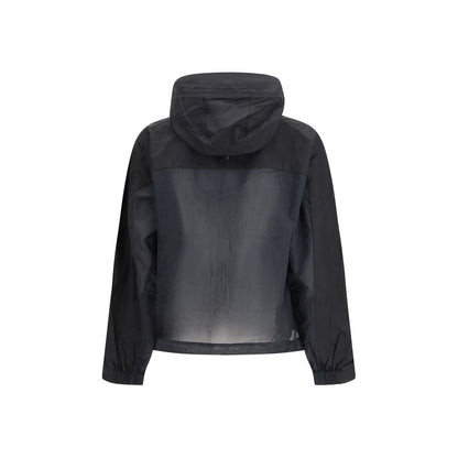 Y-3 Black Cotton Shell Jacket