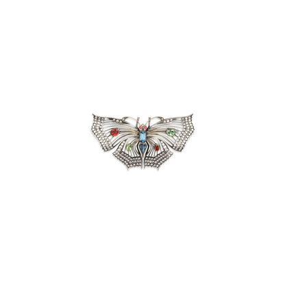 Valentino Garavani Multicolor Brass Broch
