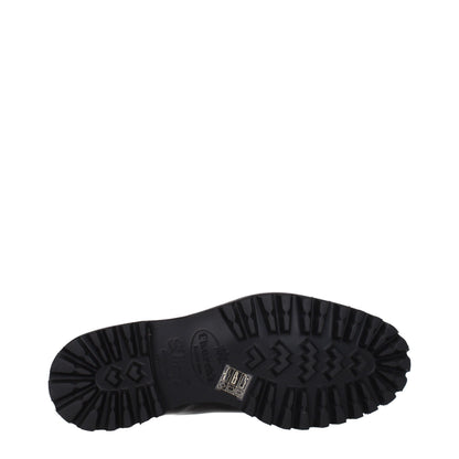 Church's Black Leather Ankle Boots