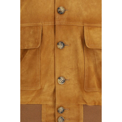 Valstar Brown Goatskin Bomber