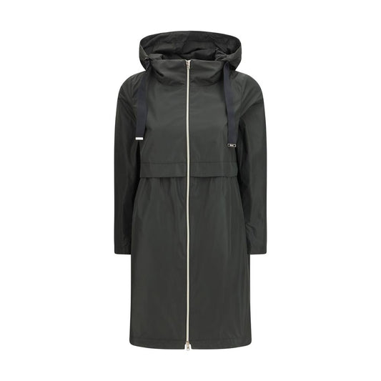 Herno Black Polyester Parka