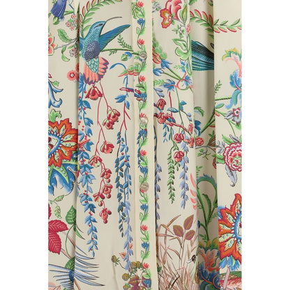 Etro White Cotton Casual Dress