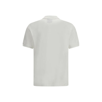 Parajumpers White Cotton Polo Shirt