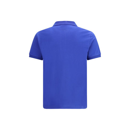 Parajumpers Blue Cotton Polo Shirt