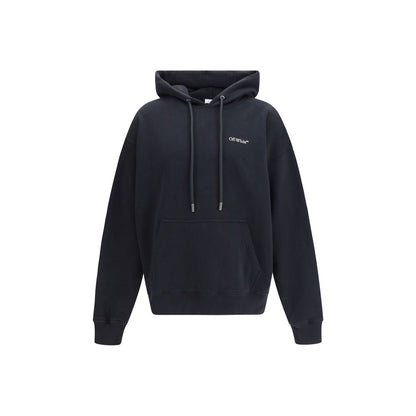 Off-White Black Cotton Sweatshirt