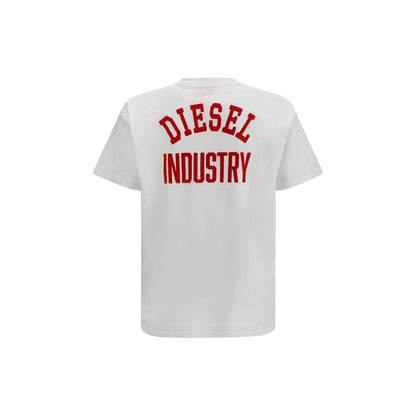 Diesel White Cotton T-Shirt