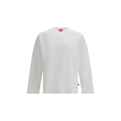 Diesel White Cotton Sportswear
