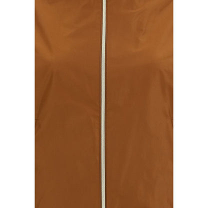 Herno Brown Polyester Rain Coat