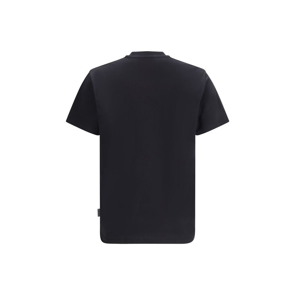 Philipp Plein Black Cotton T-Shirt