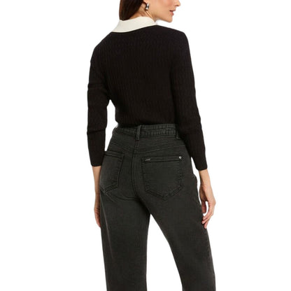 Morgan De Toi Black Viscose Sweatshirt
