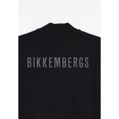 Bikkembergs Black Cotton Sweatshirt