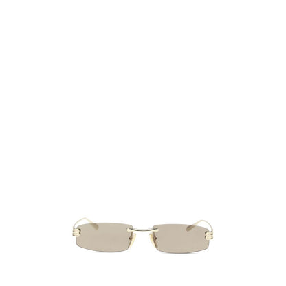 Balenciaga Gold Metal Sunglasses