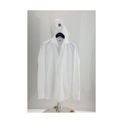 Finamore White Cotton Shirt