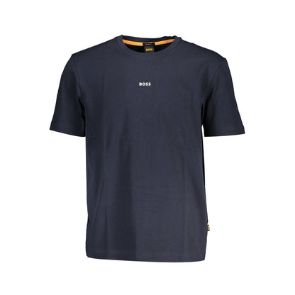Hugo Boss Blue Organic Cotton Men's T-Shirt