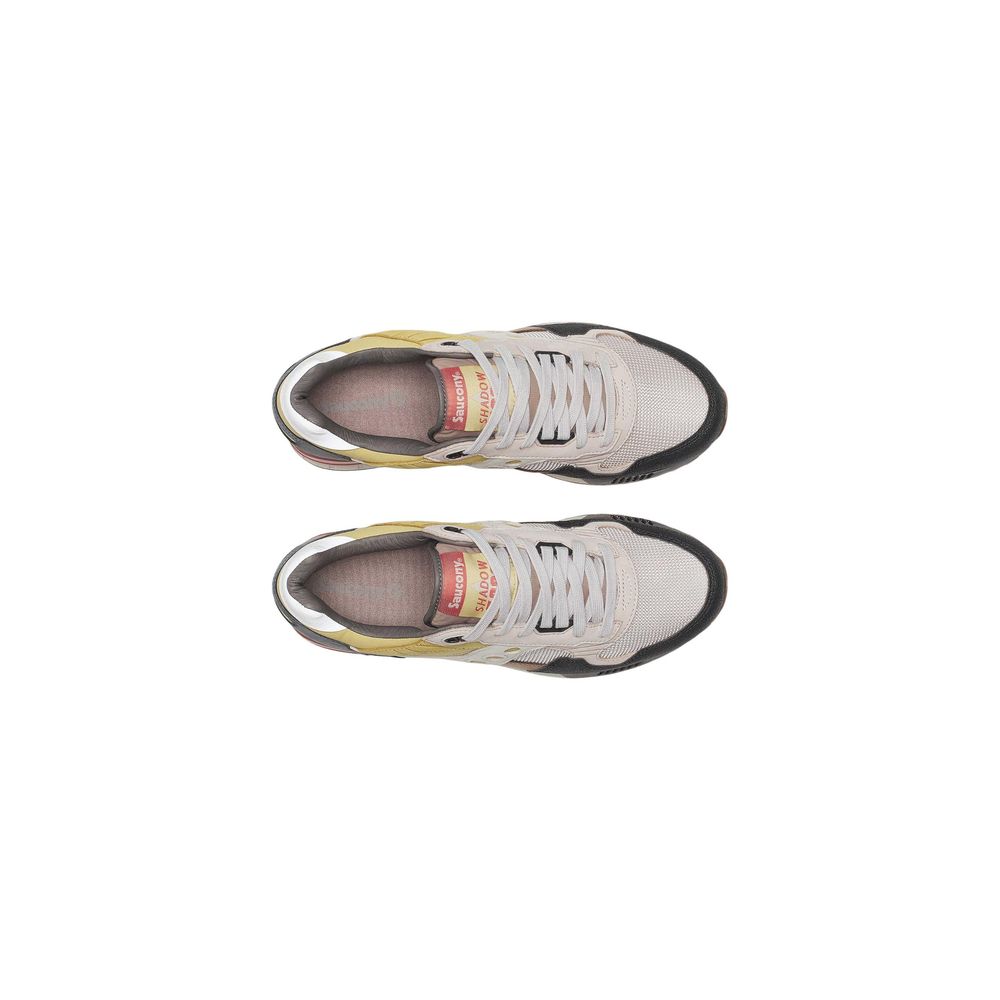 Saucony Beige Suede Leather Low Top Sneakers