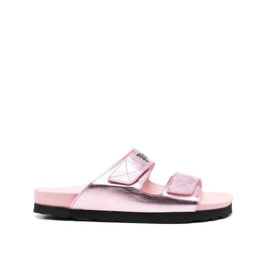 Palm Angels Multicolor Calfskin Strap-On Sandals