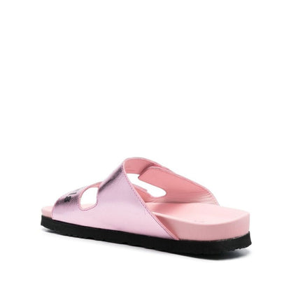 Palm Angels Multicolor Calfskin Strap-On Sandals