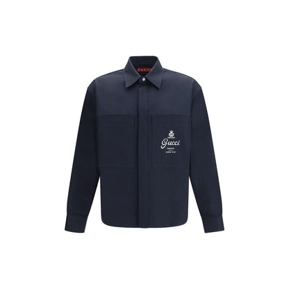 Gucci Blue Cotton Clothing