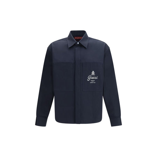 Gucci Blue Cotton Clothing