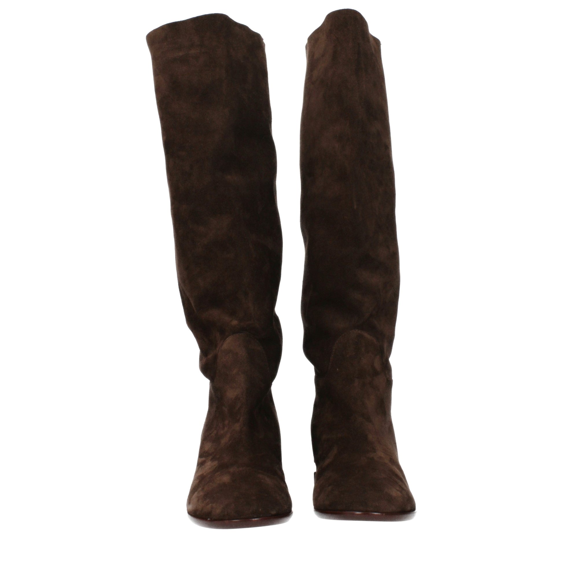 Casadei Brown Leather Boots