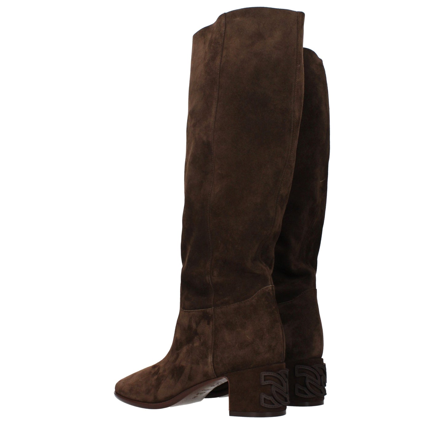 Casadei Brown Leather Boots