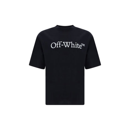 Off-White Black Cotton T-Shirt