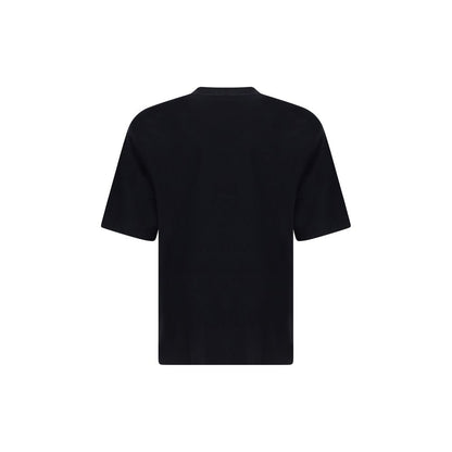 Off-White Black Cotton T-Shirt