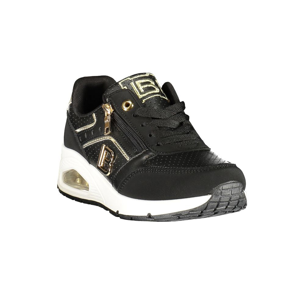 Laura Biagiotti Black Polyester Women Sneaker