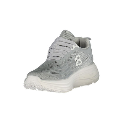 Laura Biagiotti Grigio Polyester Women Sneaker