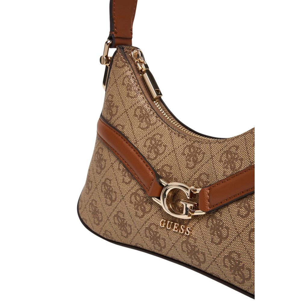Guess Beige Polyethylene Handbag