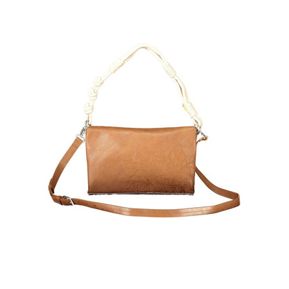 Desigual Marrone Polyurethane Women Handbag