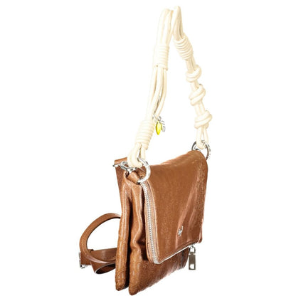 Desigual Marrone Polyurethane Women Handbag