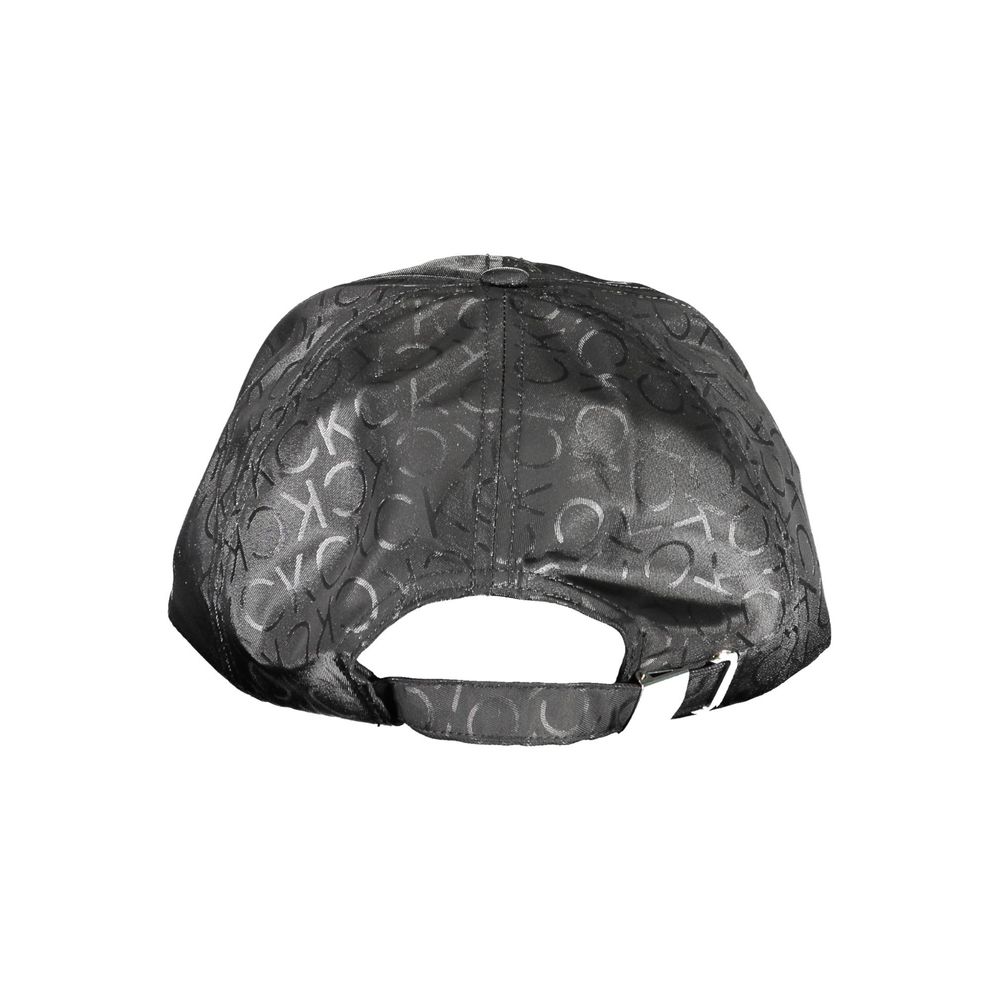 Calvin Klein Black Polyester Men Cap