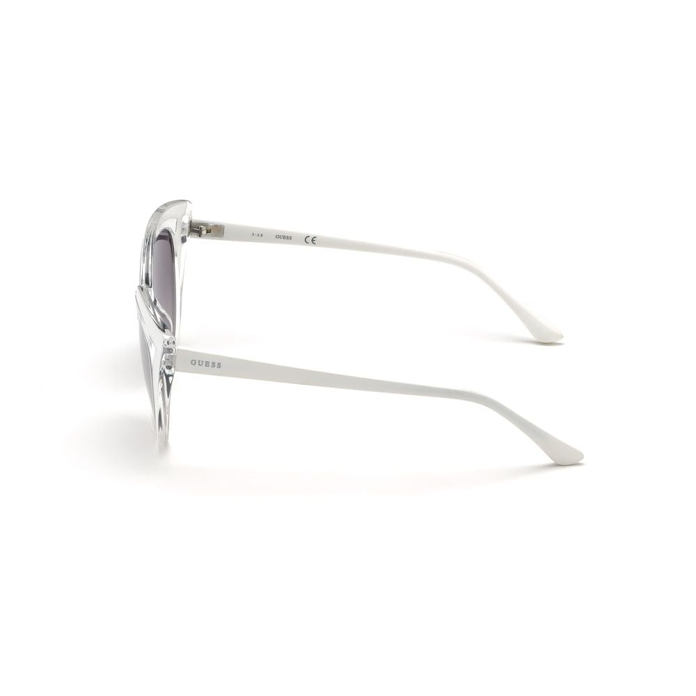 Guess White Injected Sunglasses