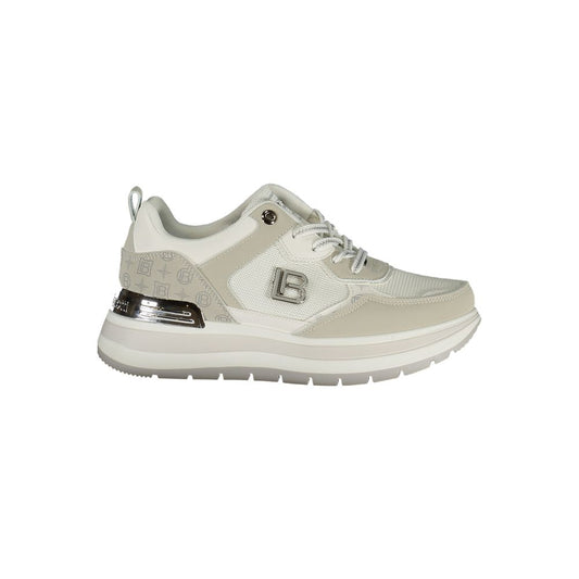 Laura Biagiotti White Polyurethane Women Sneaker