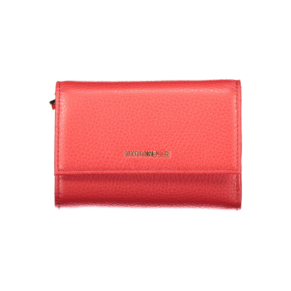 Coccinelle Rosso Leather Women Wallet
