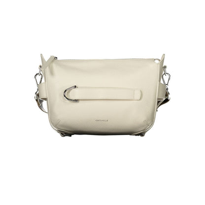 Coccinelle Bianco Leather Women Handbag