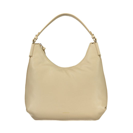 Coccinelle Beige Leather Women Handbag