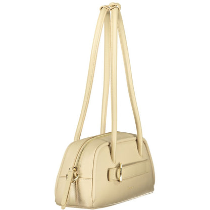Coccinelle Beige Pelle Women Handbag