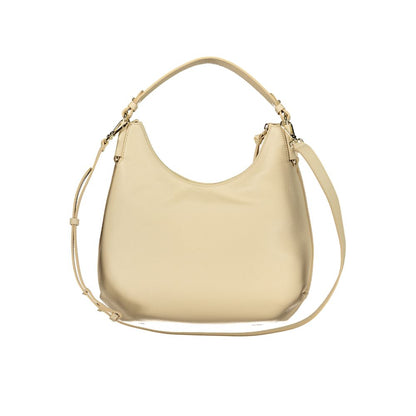 Coccinelle Beige Leather Women Handbag